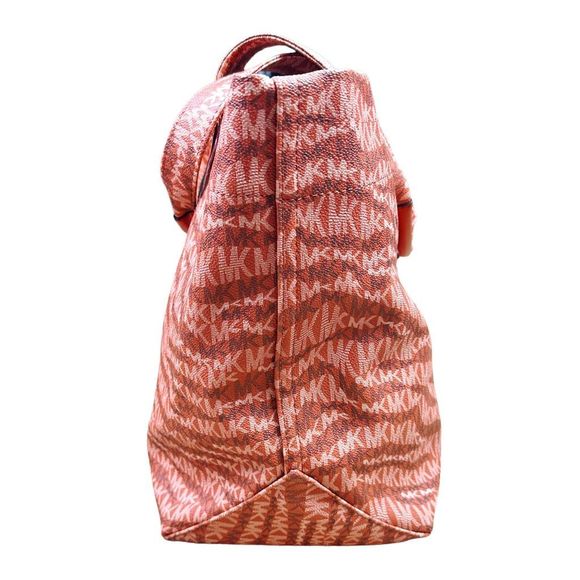 MICHAEL | Michael Kors The Michael Bag - Deep Orange - 21.5"W x 12.5"H x 8"D - Picture 8 of 9